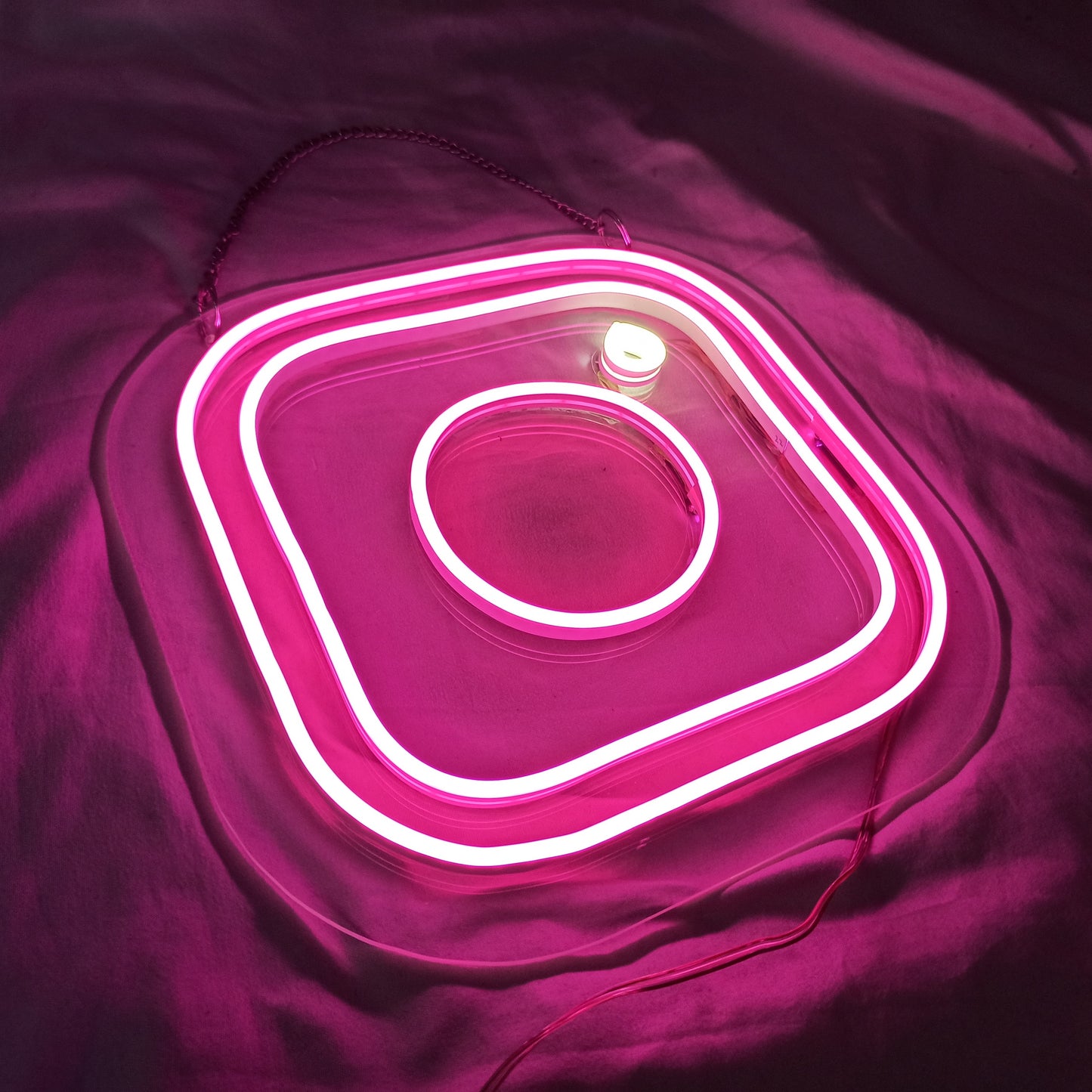 Instagram Logo Neon Sign