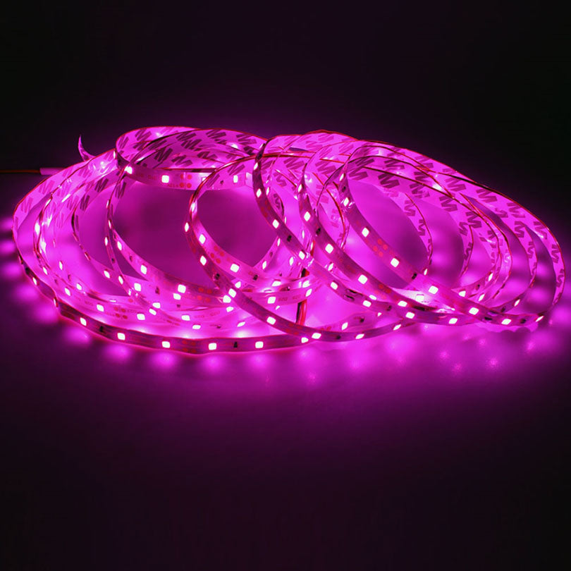 Pink LED Strip Light 2835 Pink Color 120 LED Neon Lives