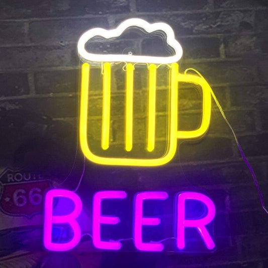 Beer Glass Neon sign
