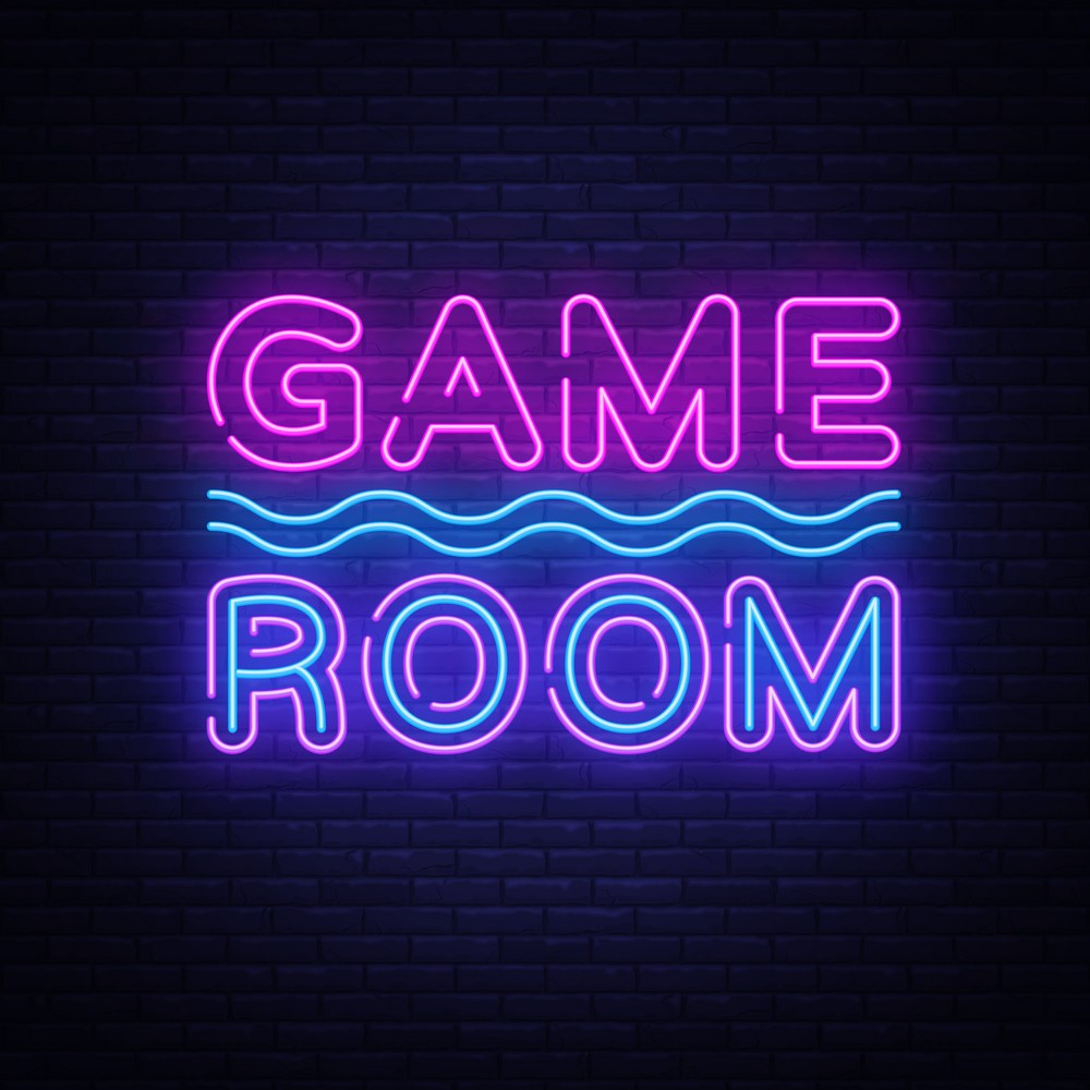 Game Room 2 Neon Sign