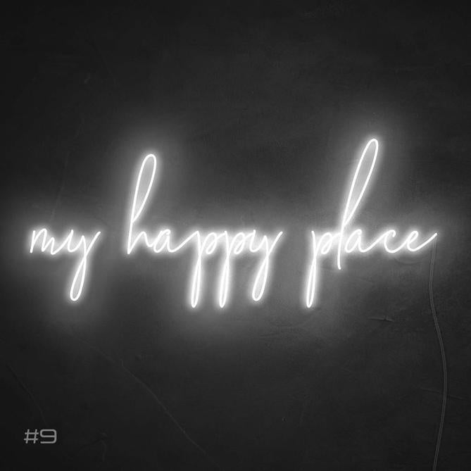 MY HAPPY PLACE Neon Led Lamp