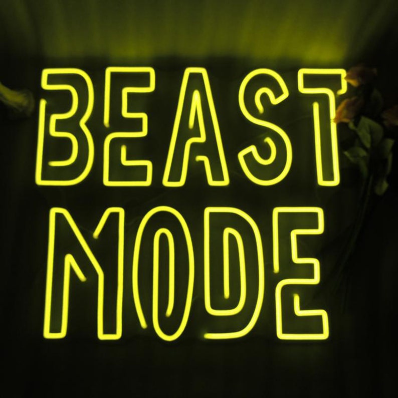Beast Mode Neon Sign – Neon Lives